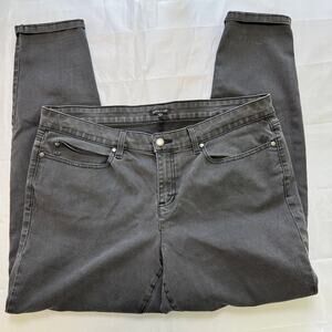 Eileen Fisher Women's 16 Black Organic Cotton Jeans